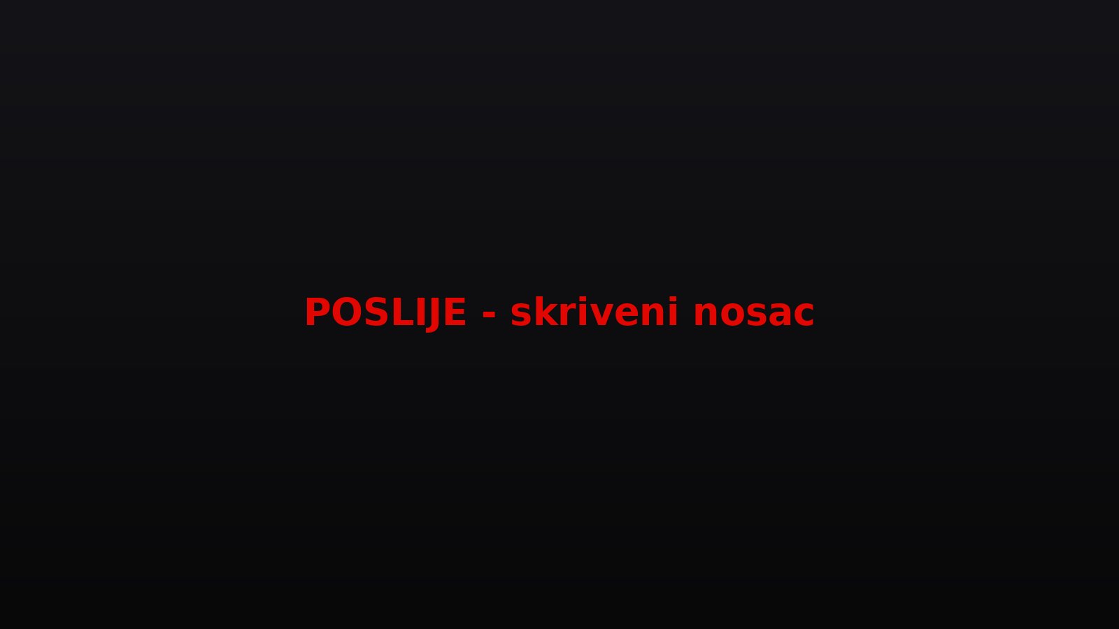 Vozilo sa skrivenim nosačem tablice